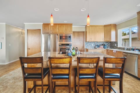 Huge Kitchen Island with Seating
