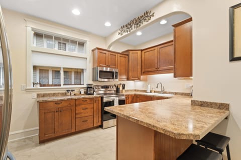 Don't miss our fully stocked coffee bar