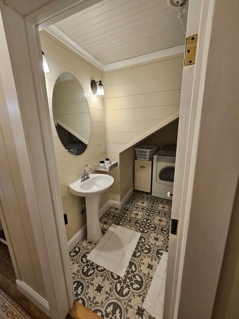 First floor bath