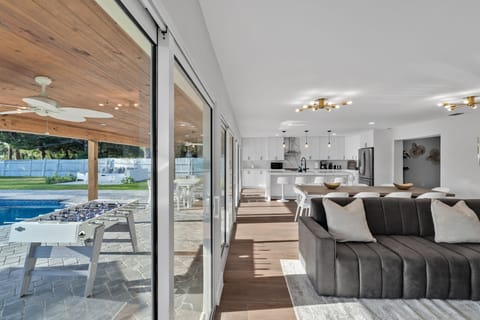 Curl up with a book or watch your favorite show while inside or outside!