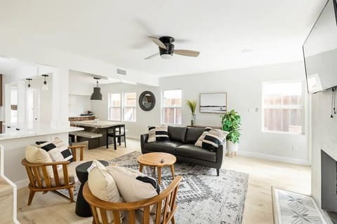 Living Room &  Dining Area  in the backgroud