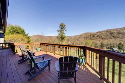 Deck | Outdoor Seating | Mountain Views