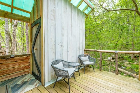 patio area off of living room