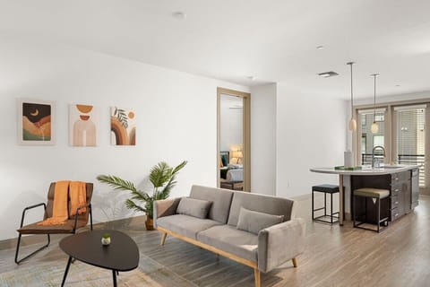 Modern 2BR CozySuites on Town Lake waterfront 10