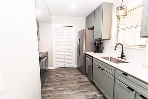 Fully Stocked Kitchen And Pantry With Washer and Dryer