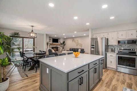 Gather around the spacious kitchen island—a central hub perfect for cooking, dining, and sharing memories together!