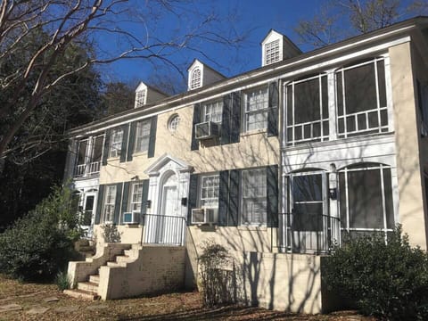 There is also an outdoor space: a screened in porch.