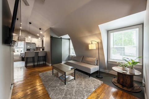 Open-plan living area