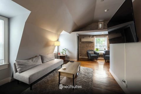 Bright and cozy living space