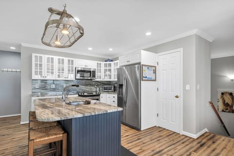 Well-stocked will all you need to make mealtime a bay breeze.