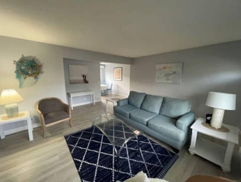 Large Living Room with pull out sofa bed and Flat screen smart TV. Strong Wifi!!