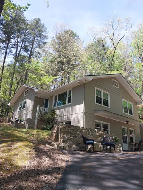 Side View from Driveway. 