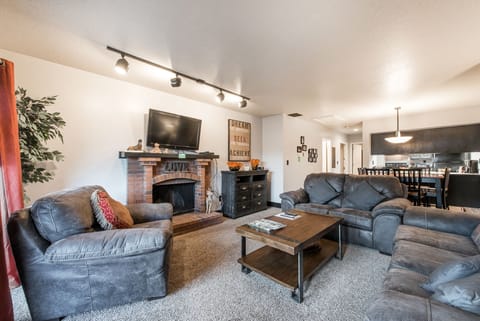 Living Room - Sleeper Sofa / Fireplace