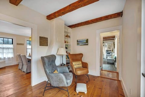 Reading nook with water views.