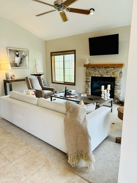 Elegant but cozy Living room