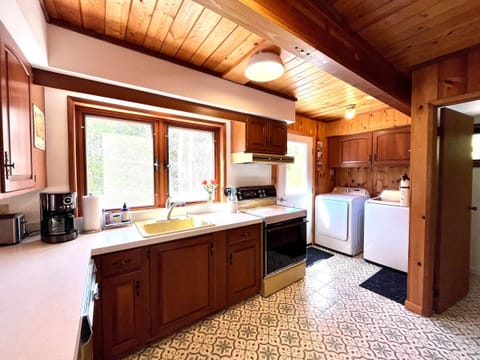 Kitchen, Laundry and 1/2 Bath