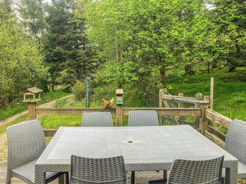 Sitting-out-area | Red Squirrel Haven, Snaizeholme, near Hawes