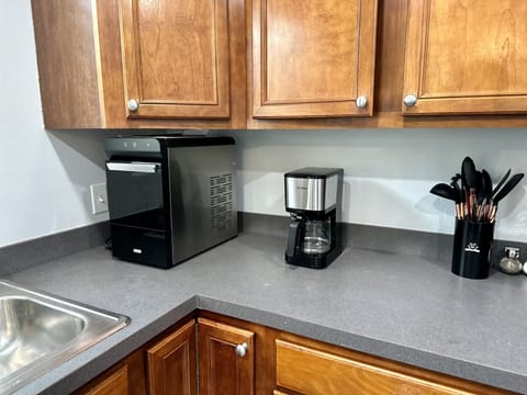 Ice maker, coffee machine