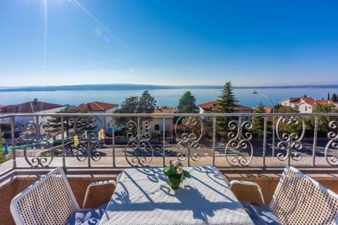 Terrace. Terrace with sea view