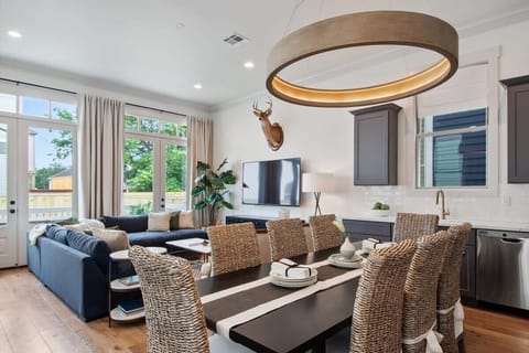 Open concept living area