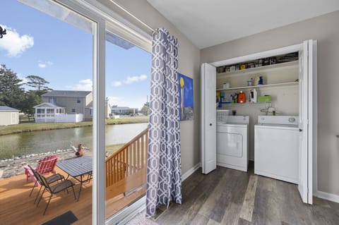 Convenient Washer and Dryer will come in handy.