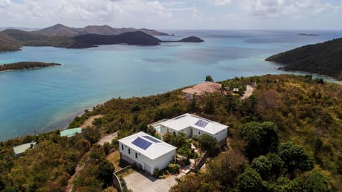 Aerial View (cottage + mainhouse)