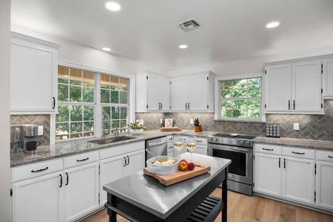 Beautiful large kitchen.