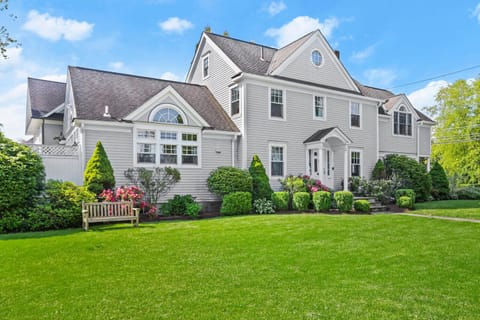 Front of house and lawn
