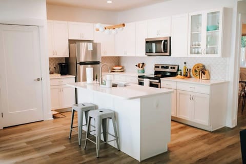 Large kitchen makes cooking at home a breeze