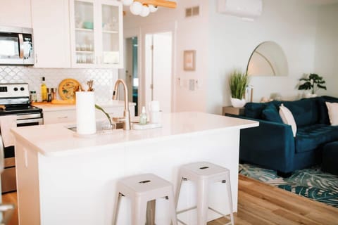 Open airy floor plan