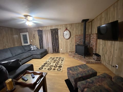 The Lodge: Downstairs living area 2nd view