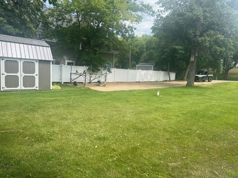 RV pad with 50 amp electrical hookup