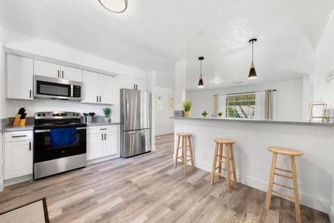 The oversized Fridge offers great storage as well. 