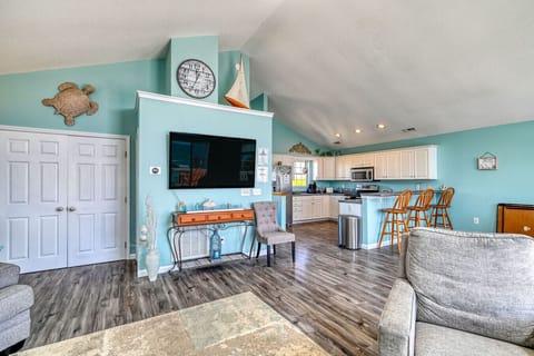 Expansive Living Room Area