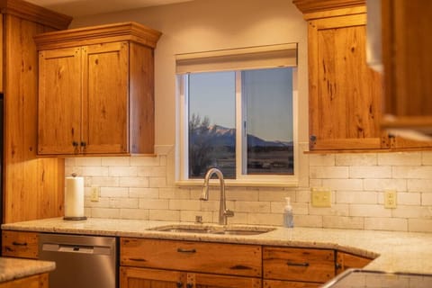 Capture views of the collegiate peaks throughout the home