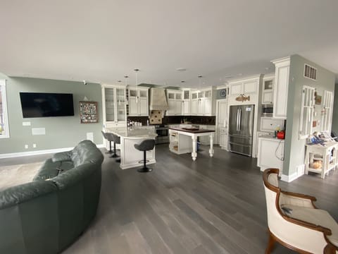 Large Great Room has over a thousand square feet of open space.