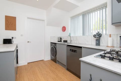 Captivated by the impeccable display of stainless steel appliances neatly lined