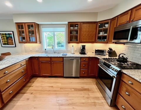 Well equipped kitchen