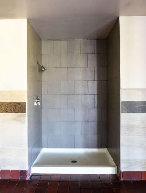 Bathroom with the essential toiletries provided!