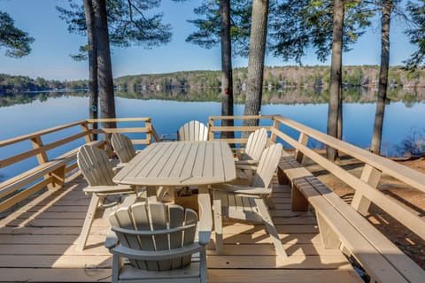 Sunapee Vacation Rental | 3BR | 3BA | 3 Steps Required for Entry | 2,000 Sq Ft