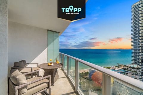 Beautiful outside view from the balcony