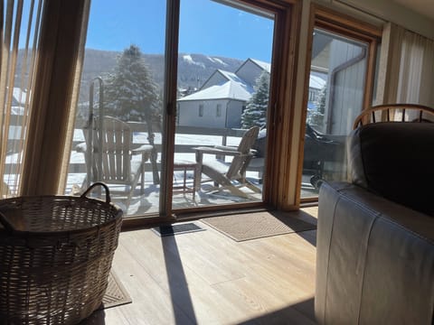 View of slopes from our common space and back deck.