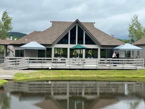 Newly renovated clubhouse (next to pool house, 3 min walk from our townhome)
