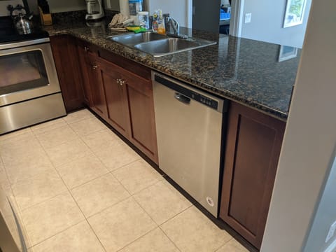 Dishwasher - load it and get to the beach!