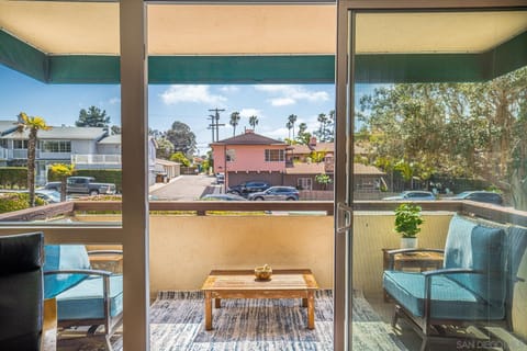 South facing balcony