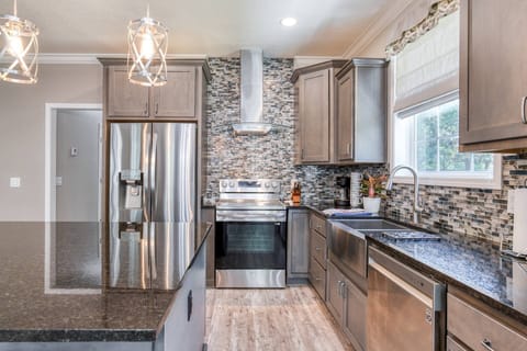 Updated appliances allow you to cook in comfort.