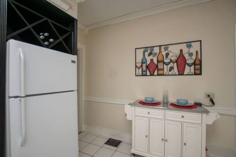 Large kitchen with all the utensils you'll need.