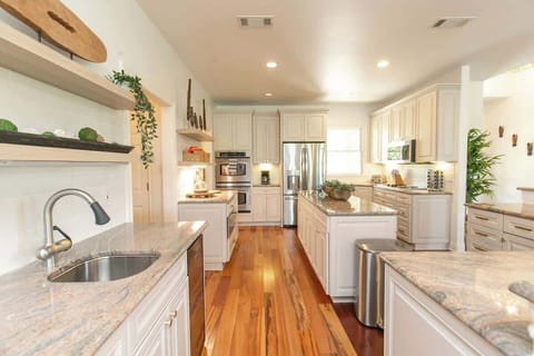 Ample of counter space to whip up a meal for everyone.