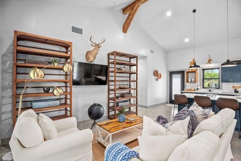 hangout and watch tv.