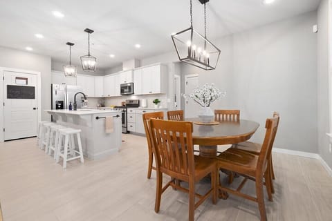 Here, you'll also find the first of our two dining areas.